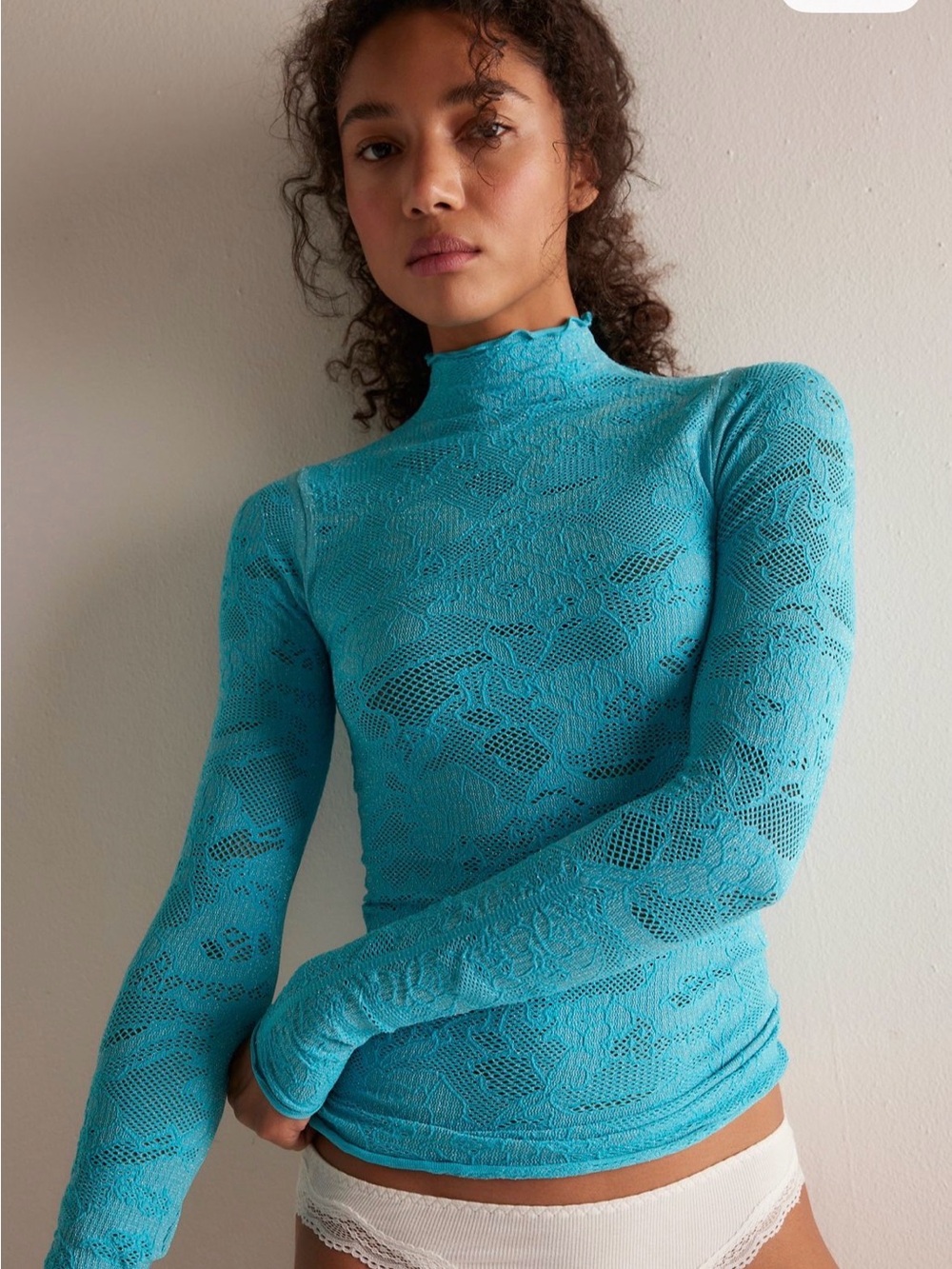 Free People Hidden Gem Layering Top. NWT. Capri